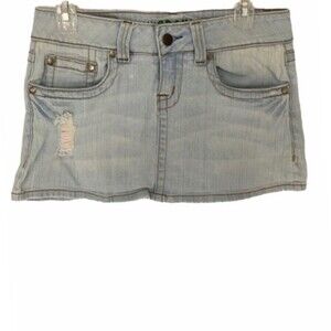 Hydraulic Juniors Denim Mini Jean Skirt